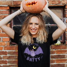 Ich bin nur ein bisschen Batty Funny Halloween Bat