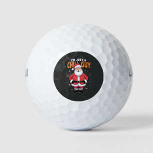 Ich bin nur ein cooler Typ Meme Weihnachten Lustig Golfball