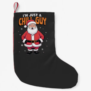 Ich bin nur ein cooler Typ Meme Weihnachten Lustig Kleiner Weihnachtsstrumpf