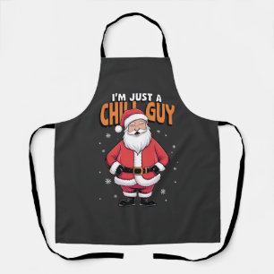 Ich bin nur ein cooler Typ Meme Weihnachten Lustig Schürze