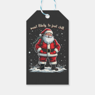 Ich bin nur ein cooler Typ Weihnachten Santa Claus Geschenkanhänger