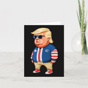 Ich bin nur ein cooler Typen Trump lustiger Chill Karte
