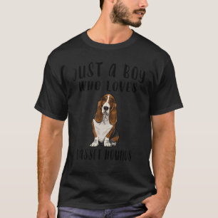 Ich bin nur ein Junge, der Basset Hounds Hund Lieb T-Shirt