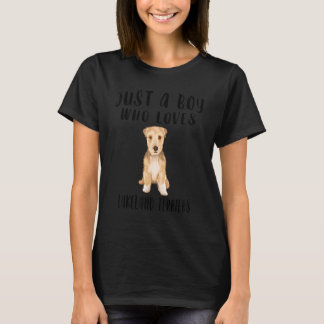 Ich bin nur ein Junge, der Lakeland Terriers Liebe T-Shirt