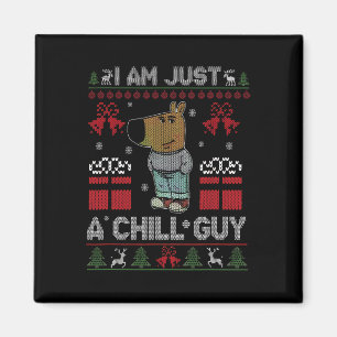 Ich bin nur ein kalter Typ, der Weihnachtsmeme mag Magnet