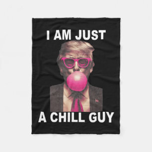 Ich bin nur ein kalter Typ Trump Bubble Gum Funny  Fleecedecke