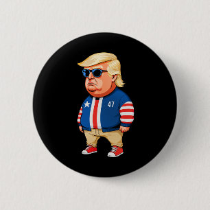 Ich bin nur ein Kill-Typ Trump Funny Chill Typ Mem Button