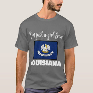 Ich bin nur ein Mädchen aus State pride Design für T-Shirt