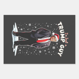 Ich bin nur ein Trump Typ Chill Typ Weihnachten We Geschenkpapier Set