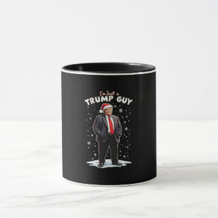Ich bin nur ein Trump Typ Chill Typ Weihnachten We Tasse