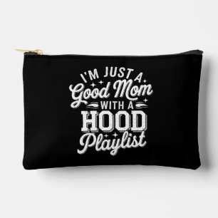 Ich bin nur eine gute Mutter mit einer Hood-Playli Zubehörtasche