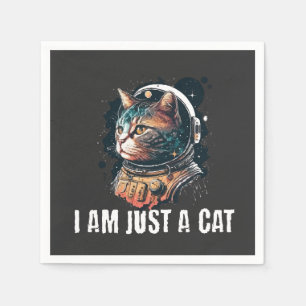 Ich bin nur eine Katze Serviette