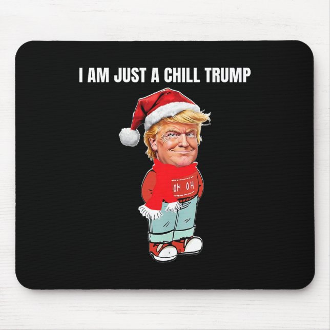 Ich bin nur eine kleine Kill Trump lustiges Weihna Mousepad (Vorne)