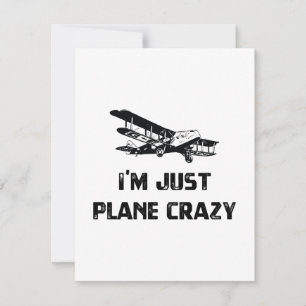 Ich bin nur Flugzeug Crazy