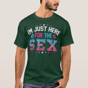 Ich bin nur für das sonnige Gender Reveal Baby hie T-Shirt