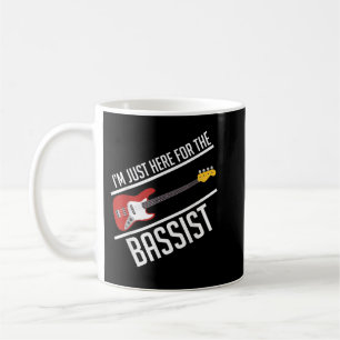 Ich bin nur für die Bass-Player-Bass-Gitarre-Band  Kaffeetasse