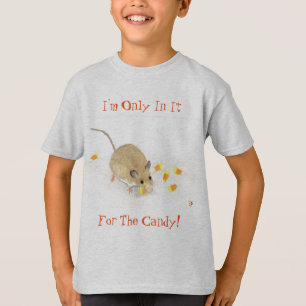 Ich bin nur für die Süßwassermäuse drin T-Shirt