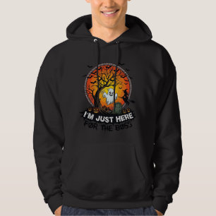 Ich bin nur hier Chef Halloween Geist Hexe Kürbiss Hoodie
