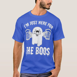 Ich bin nur hier für das Boos Funny Halloween Ghos T-Shirt