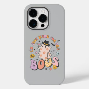 Ich bin nur hier für das Boos, Retro Groovy Hallow Case-Mate iPhone 14 Pro Hülle