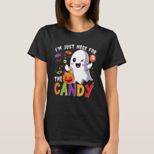Ich bin nur hier für das Niedliche geistliche Hall T-Shirt
