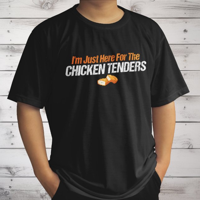 Ich bin nur hier für den HühnerTenders Feinschmeck T-Shirt (Von Creator hochgeladen)