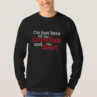 Ich bin nur hier für den Krakauer und Bier T-Shirt