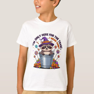 Ich bin nur hier für den Müll, ich meine Candy Rac T-Shirt