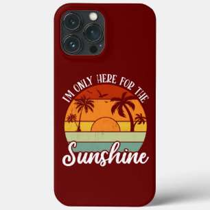 Ich bin nur hier für den Sonnenschein, die Sommerv Case-Mate iPhone Hülle