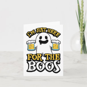 Ich bin nur hier für die Boos - Ghost Booze - Hall Karte