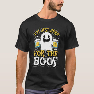 Ich bin nur hier für die Boos - Ghost Booze - Hall T-Shirt