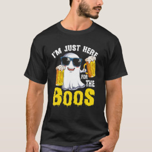 Ich bin nur hier für die Boos Halloween Pumpkin Gh T-Shirt