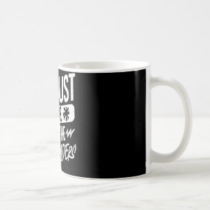 Ich bin nur hier für die Cheerleader _2 Kaffeetasse