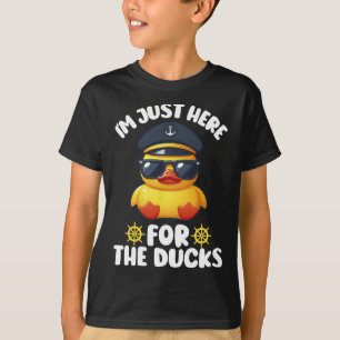 Ich bin nur hier für die Enten Funny Cruising Matc T-Shirt