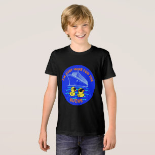 Ich bin nur hier für die Enten-Kreuzfahrt Tri-Blend Shirt