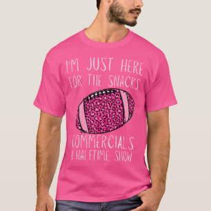 Ich bin nur hier für die kommerziellen Snacks Girl T-Shirt