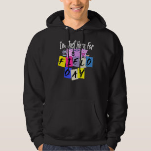 Ich bin nur hier für Field Day 2022 Unicorn Niedli Hoodie