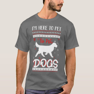 Ich bin nur hier, um all die Hunde-Mama zu bestell T-Shirt