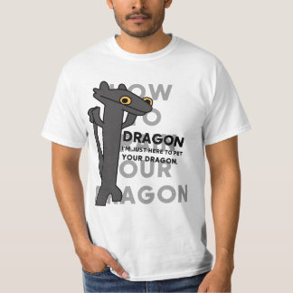 Ich bin nur hier, um deinen Drachen zu streicheln T-Shirt