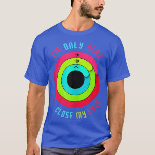 Ich bin nur hier, um meine Ringe nahe T-Shirt