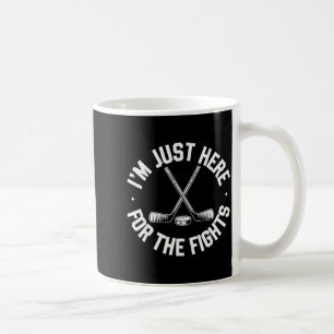 Ich bin nur hier wegen der Schlägereien Lustiges H Kaffeetasse