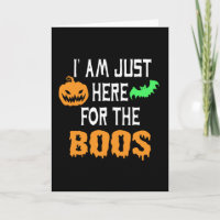 Ich bin nur hier wegen des Boos
