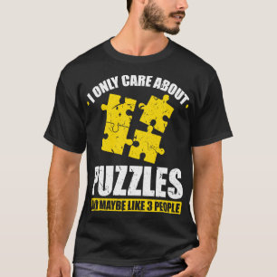 Ich bin nur über Rätsel T-Shirt