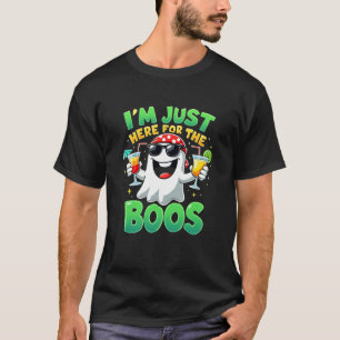 Ich bin nur wegen der Buh-Rufe hier Lustiges Geist T-Shirt