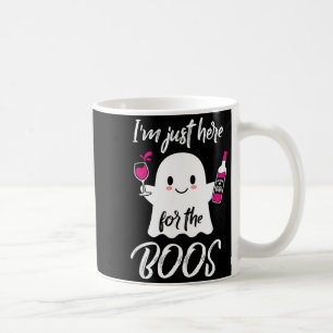 Ich bin nur wegen der Buh-Rufe hier Lustiges Hallo Kaffeetasse