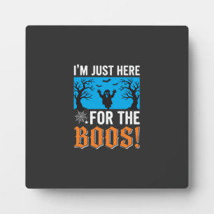 Ich bin nur wegen der Buhs hier Halloween-Design_1 Fotoplatte