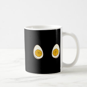 Ich bin nur wegen der Eier mit Füllung hier Lustig Kaffeetasse