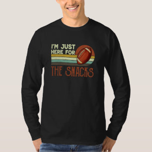 Ich bin nur wegen der Snacks hier Vintage Fantasy T-Shirt