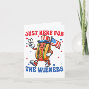 Ich bin nur wegen des 4. Juli hier Karte