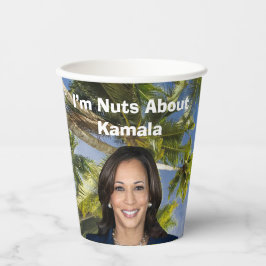 Ich bin Nüsse über Kamala Pappbecher